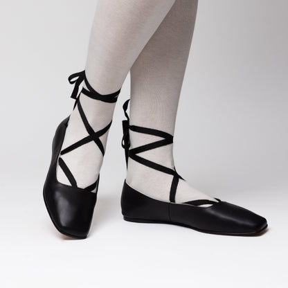 Bronte Slippers Wide (Black)