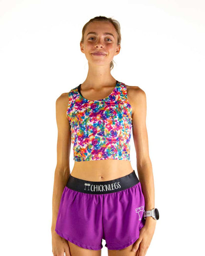 Tie-Dye PWR Crop Top