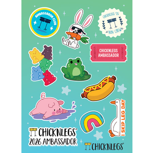 Sticker Pack - Ambassador 2026 (Free with Purchase!)