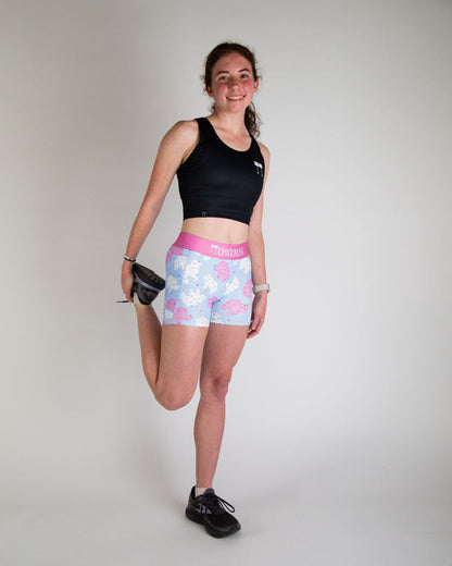Women's Animal Cookies 3" Compression Shorts