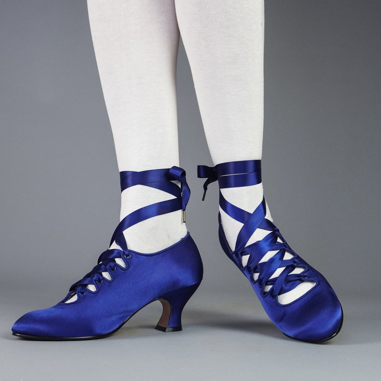 Foxtrot Edwardian Pump (Cobalt Blue)