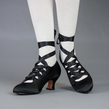 Foxtrot Edwardian Pump (Black)