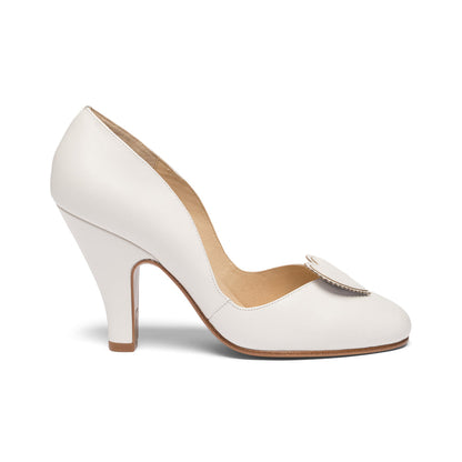 Ginger Vintage Pumps (Soft Ivory)