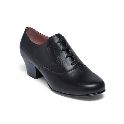 Gretel Vintage Oxfords Wide (Black)