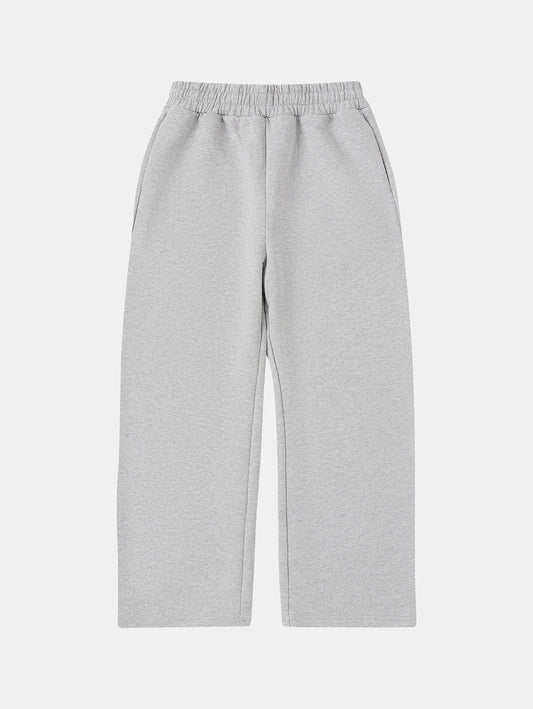 630 GSM LOOSE FIT 'FLOWER GRAY' PANTS