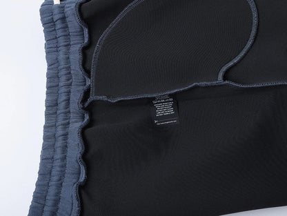 630 GSM LOOSE FIT 'GRAY BLUE' PANTS