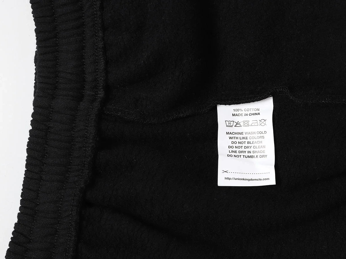 420 GSM SABRE 'BLACK' SWEATPANTS
