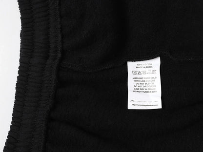 420 GSM SABRE 'BLACK' SWEATPANTS