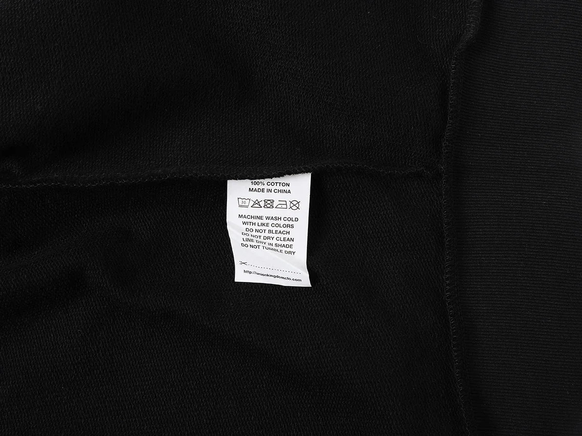 480 GSM TERRY BOX 'BLACK' ZIP-UP HOODIE