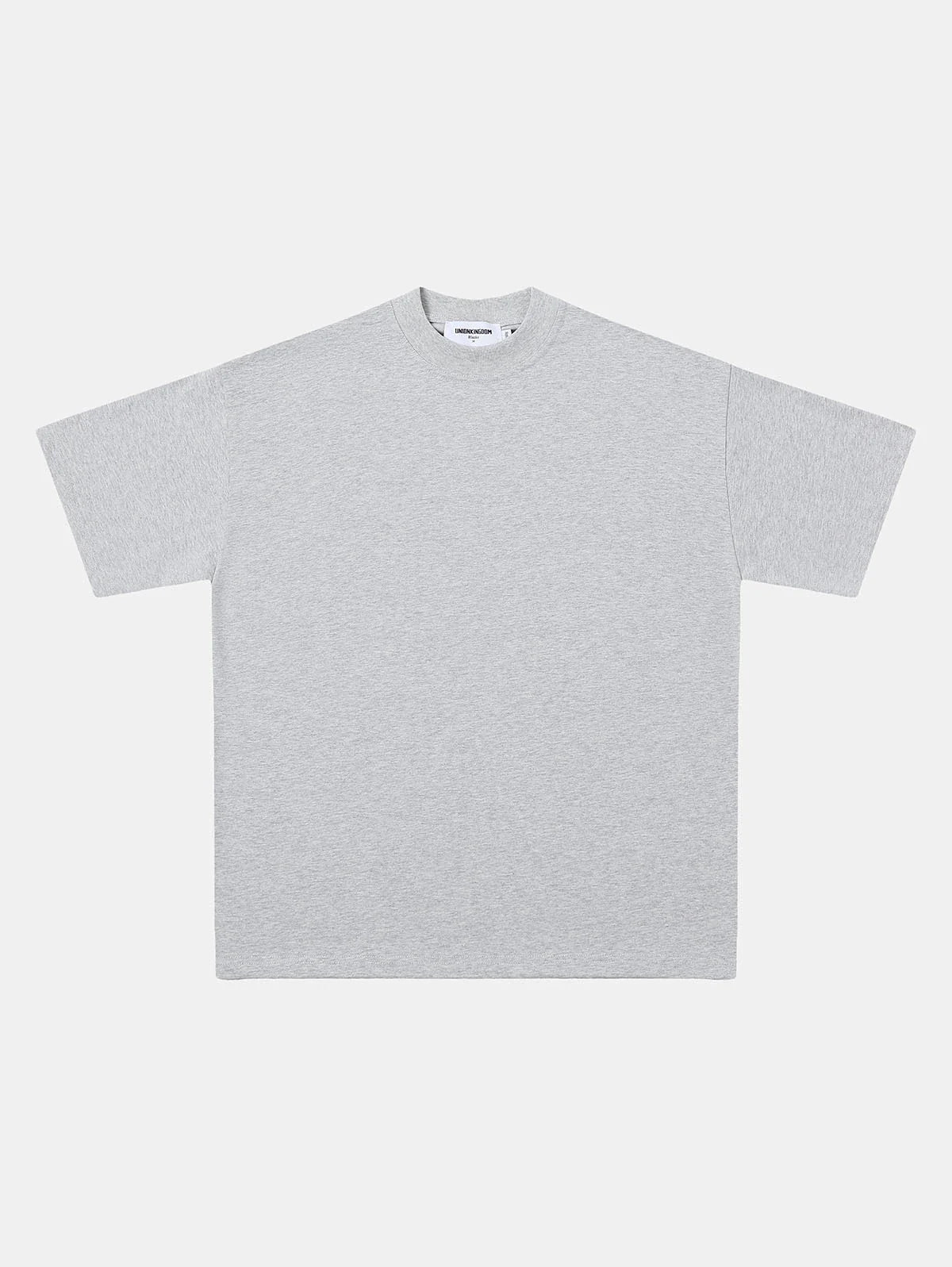 320 GSM LOOSE FIT 'FLOWER GRAY' T-SHIRT