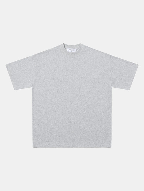 280 GSM LOOSE FIT 'FLOWER GRAY' T-SHIRT