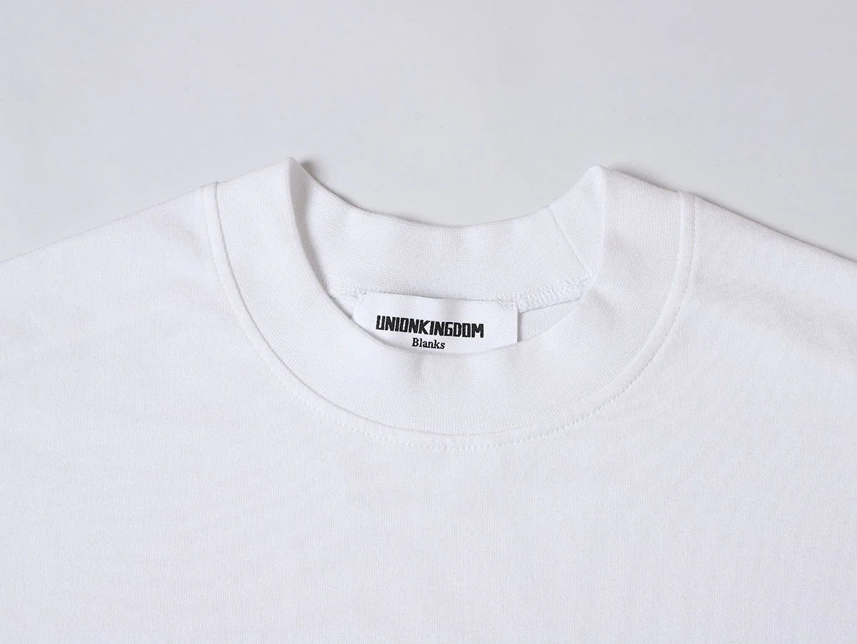 240 GSM BOXY CROPPED FIT 'WHITE' T-SHIRT