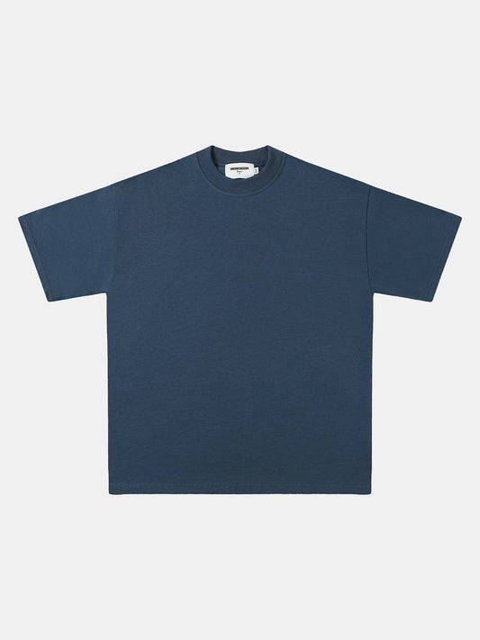 320 GSM LOOSE FIT 'PRUSSIAN BLUE' T-SHIRT