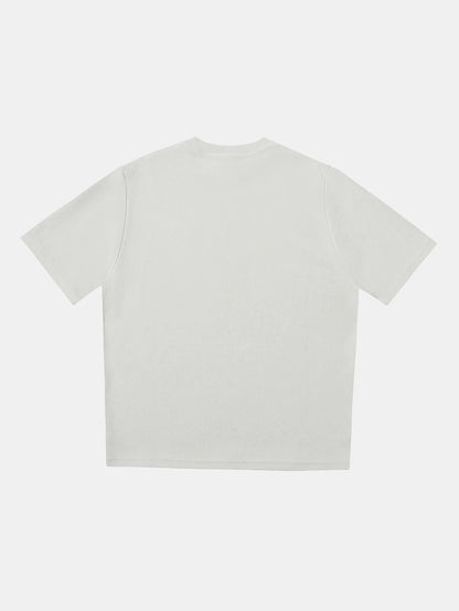 350 GSM NORMAL FIT 'OFF WHITE' T-SHIRT
