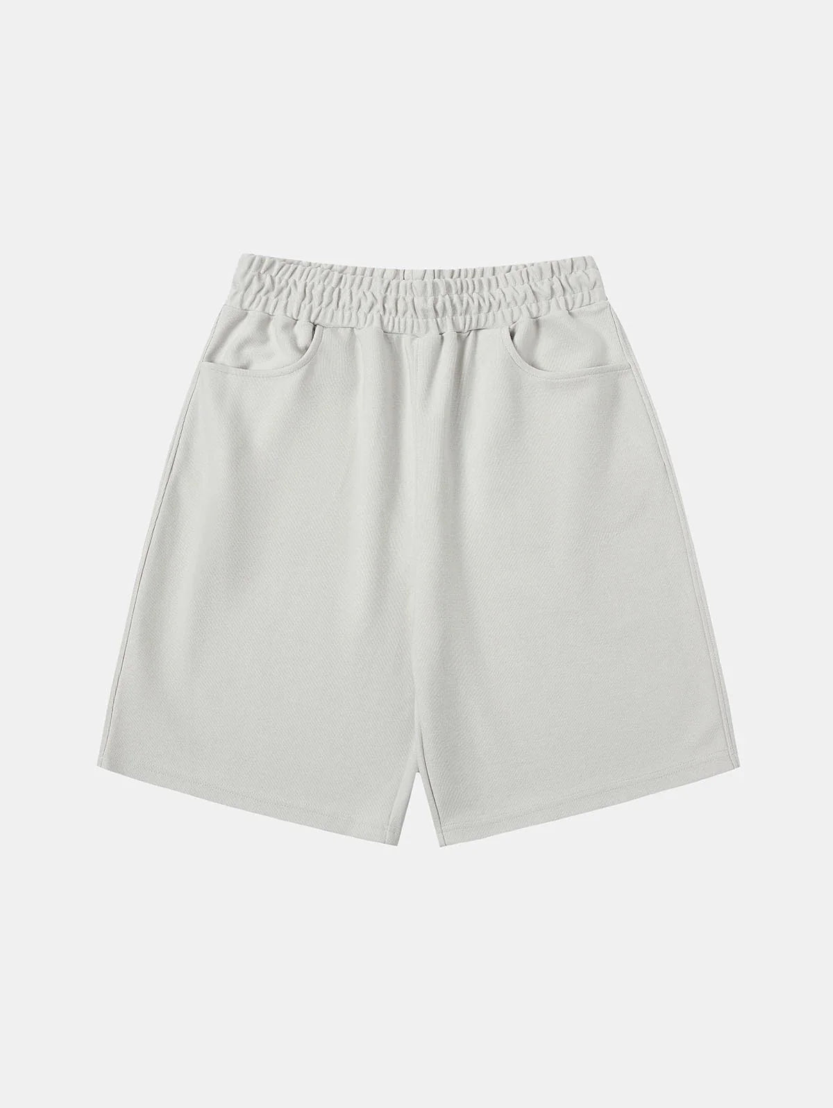 420 GSM MID-LENGTH LOOSE FIT 'OFF WHITE' SHORTS
