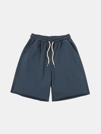 360 GSM CLOUD FEELING 'GRAY BLUE' SHORTS