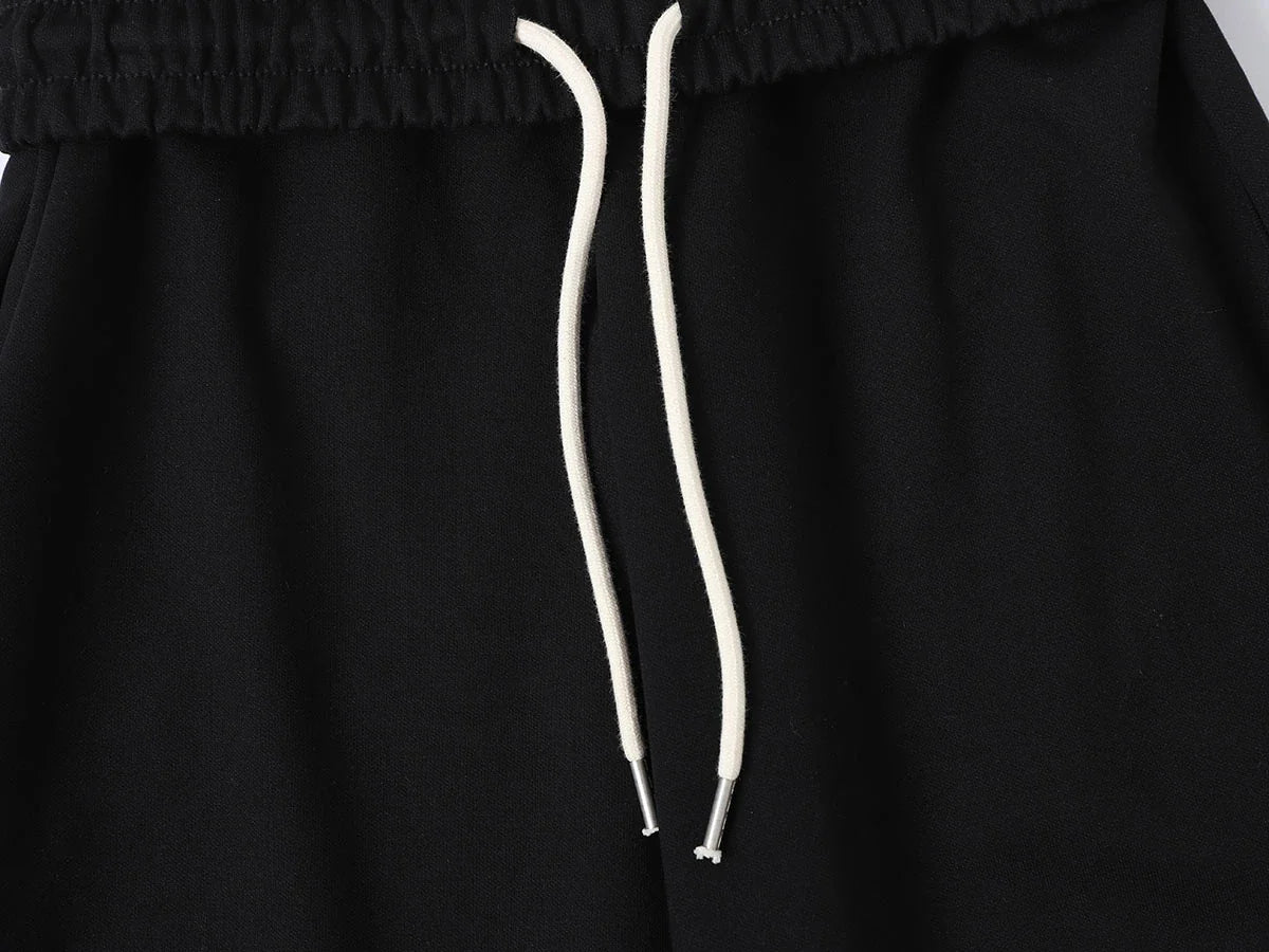 430 GSM LOOSE FIT ' BLACK' PANTS