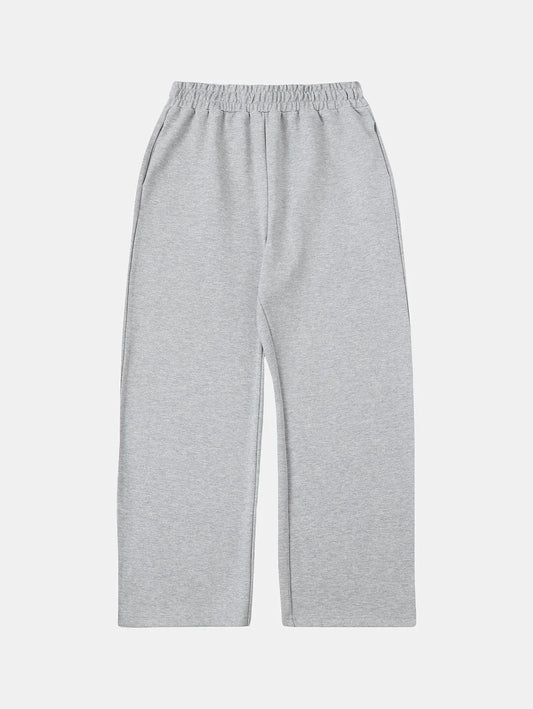 430 GSM LOOSE FIT ' FLOWER GRAY' PANTS