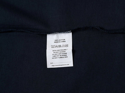 400 GSM BOXY CROPPED FIT 'NAVY BLUE ' T-SHIRT