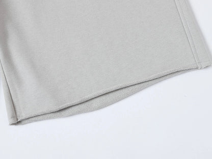 360 GSM CLOUD FEELING 'SILVER GRAY' SHORTS