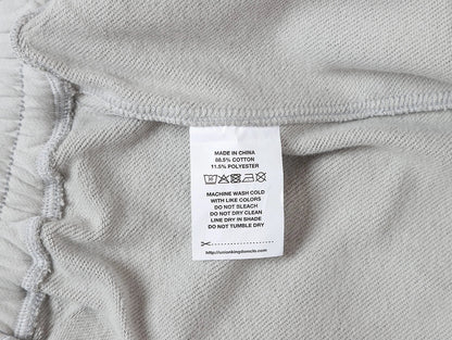 360 GSM CLOUD FEELING 'SILVER GRAY' SHORTS