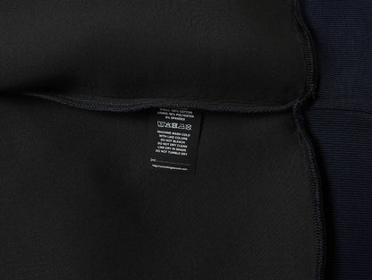 630 GSM BOXY CROPPED FIT QUARTER-ZIP 'NAVY BLUE' SWEATER