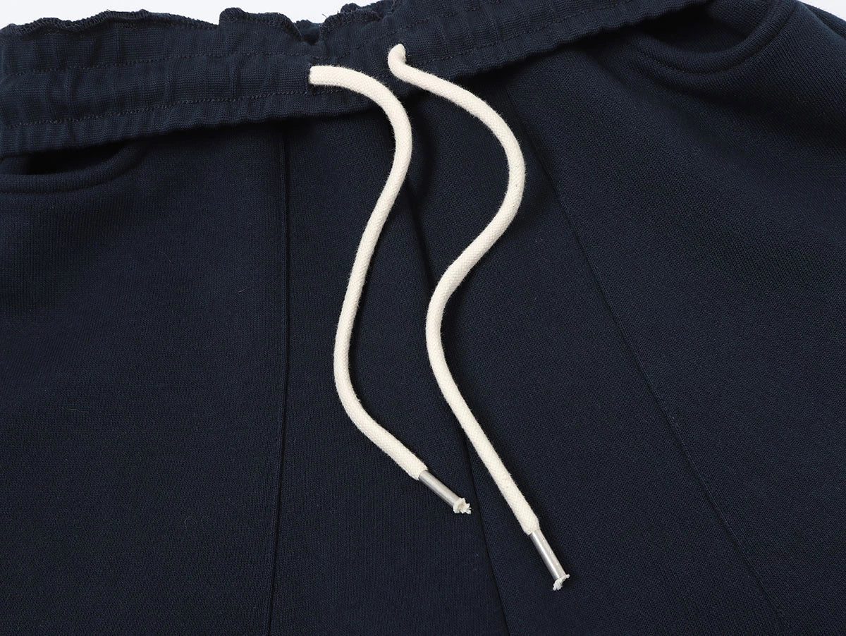 520 GSM COZY BAGGY 'NAVY BLUE' STRAIGHT PANTS