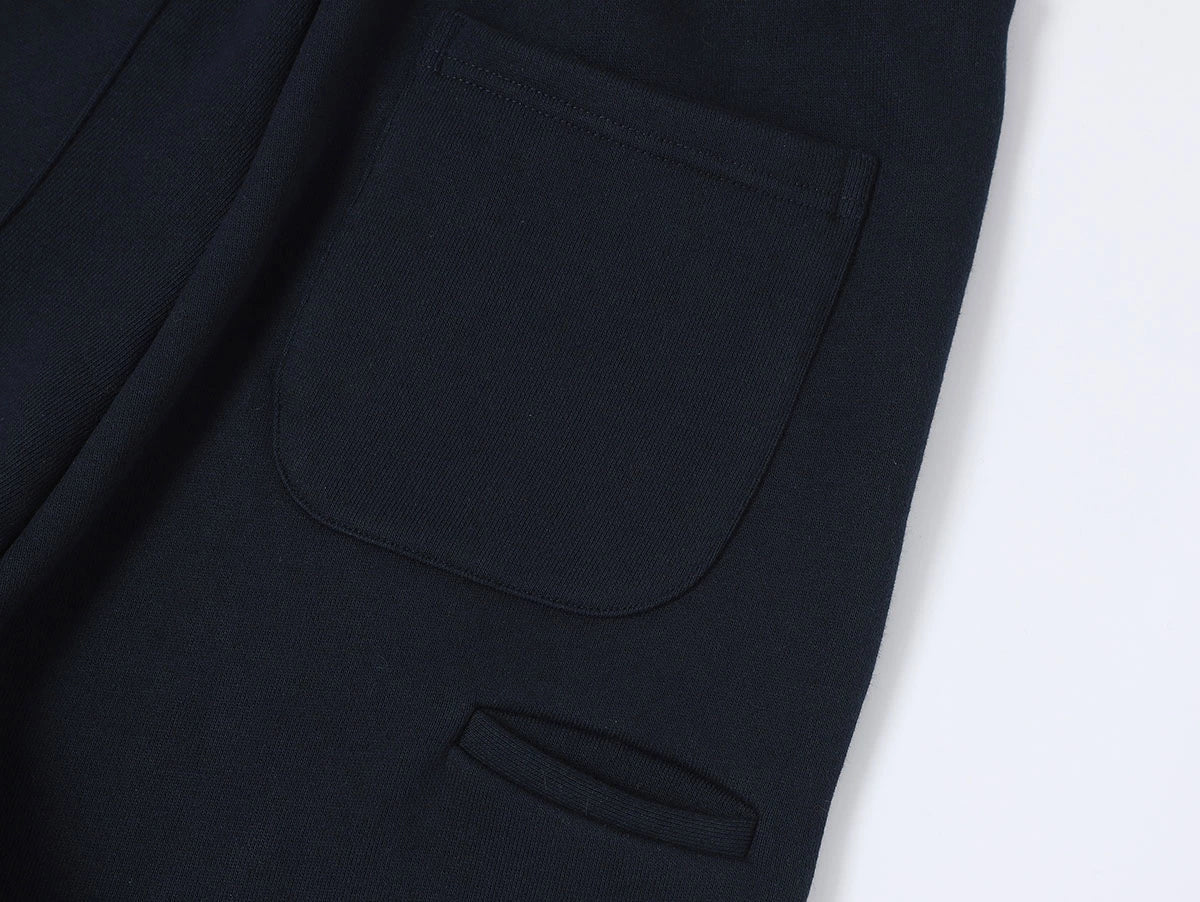 520 GSM COZY BAGGY 'NAVY BLUE' STRAIGHT PANTS