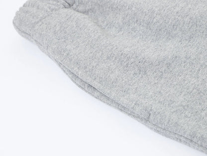 420 GSM STRAIGHT 'FLOWER GRAY' SWEATPANTS