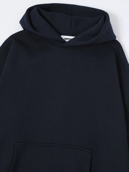 520 GSM BOXY CROPPED FIT 'NAVY BLUE' HOODIE