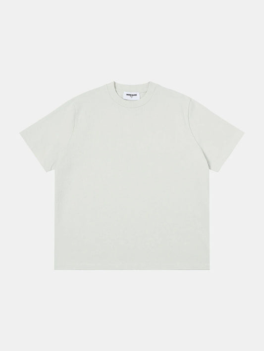 320 GSM BOXY CROPPED 'WASHED OFF WHITE' T-SHIRT