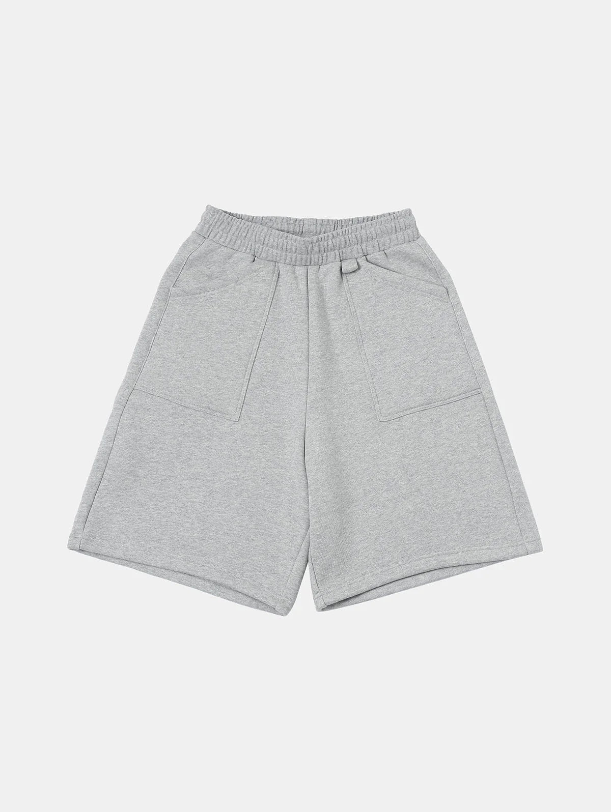 520 GSM COZEY BAGGY 'FLOWER GRAY' SHORTS
