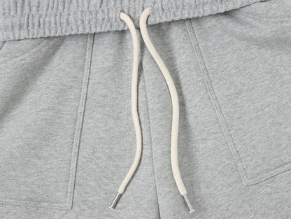 520 GSM COZEY BAGGY 'FLOWER GRAY' SHORTS