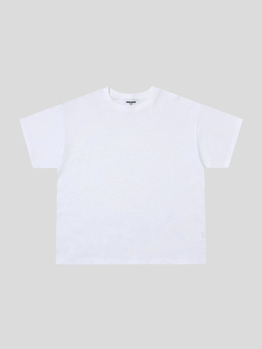 200 GSM RELAXED BOXY FIT 'WHITE' T-SHIRT