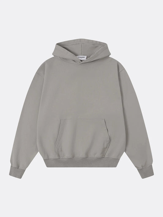 480 GSM TERRY LOOSE FIT 'SMOKE' HOODIE