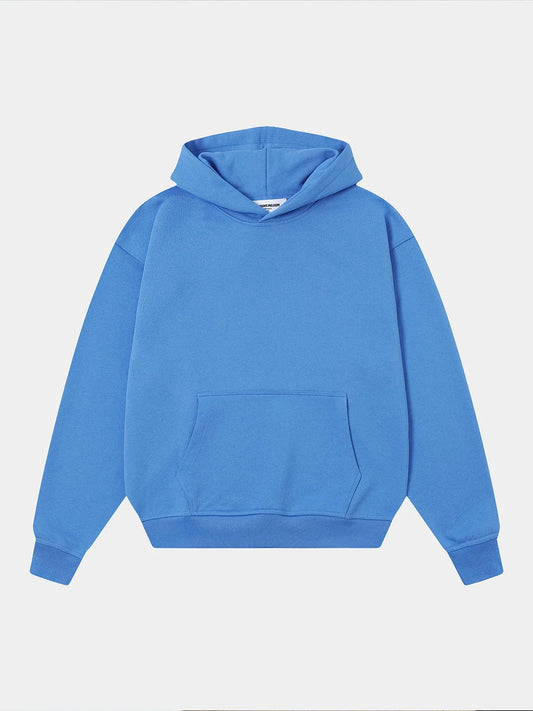 480 GSM TERRY LOOSE FIT 'BRIGHT BLUE' HOODIE