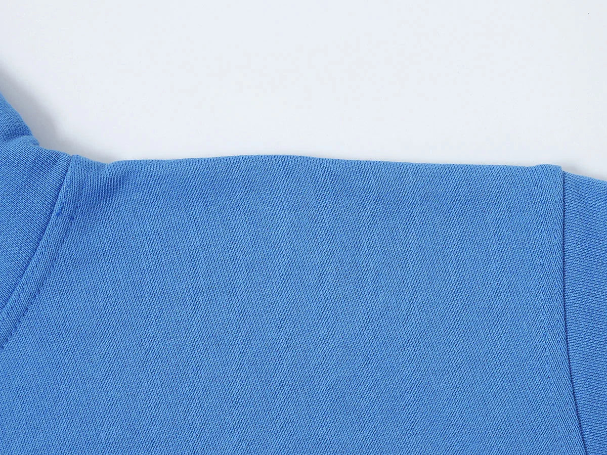 480 GSM TERRY LOOSE FIT 'BRIGHT BLUE' HOODIE