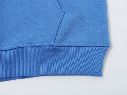 480 GSM TERRY LOOSE FIT 'BRIGHT BLUE' HOODIE