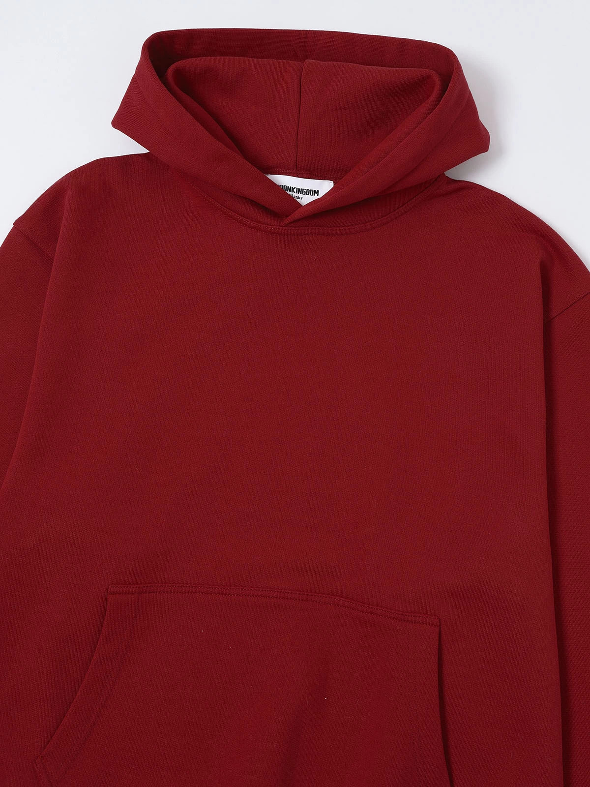 480 GSM TERRY LOOSE FIT 'BURGUNDY' HOODIE