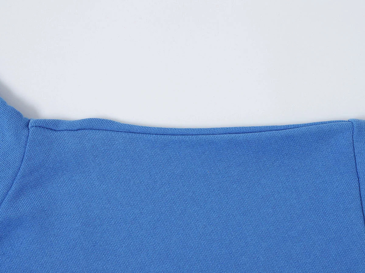 480 GSM TERRY BOX 'BRIGHT BLUE' ZIP-UP HOODIE