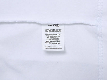 280 GSM RAW COTTON RALAN 'WHITE' LONG SLEEVE