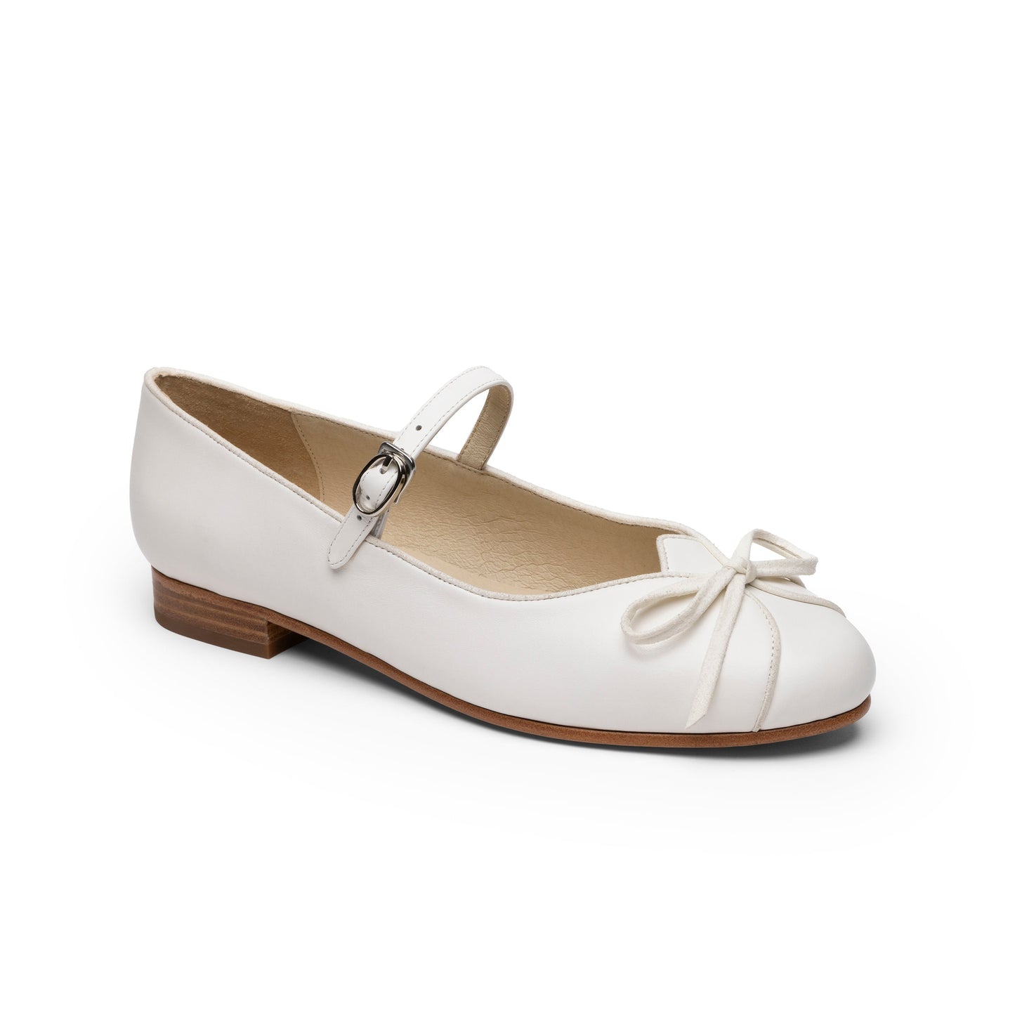 Claud Vintage Flats (Soft Ivory)