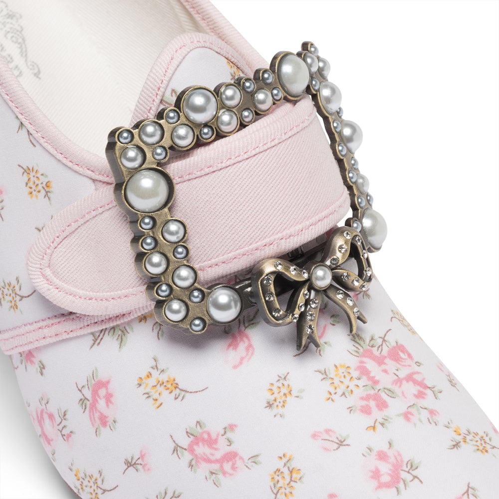 Pearl Buckles (Antique Gold)