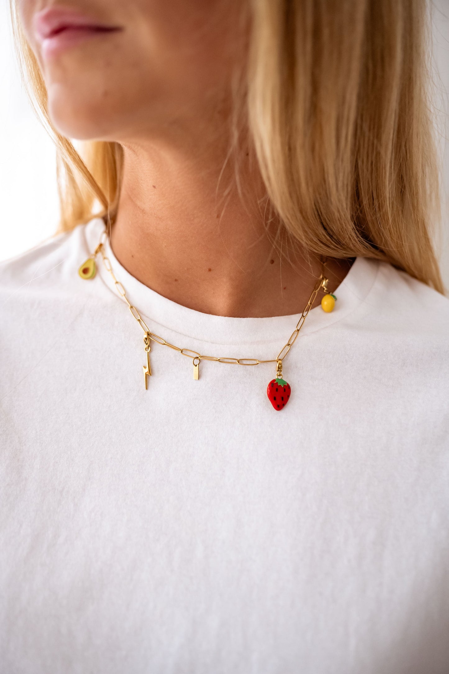 Golden Lightning Pendant