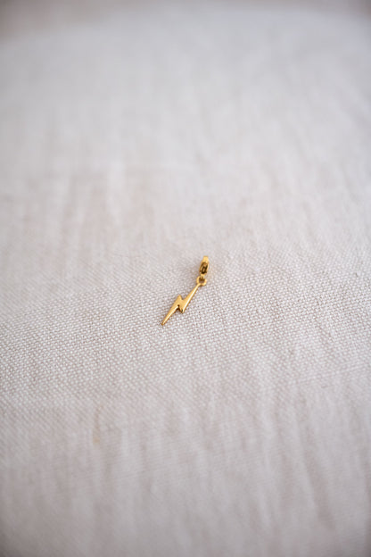 Golden Lightning Pendant
