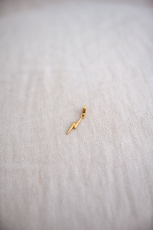Golden Lightning Pendant