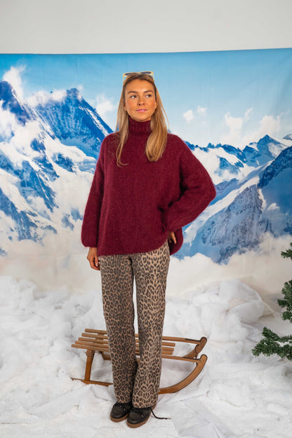 Burgundy Amady Sweater