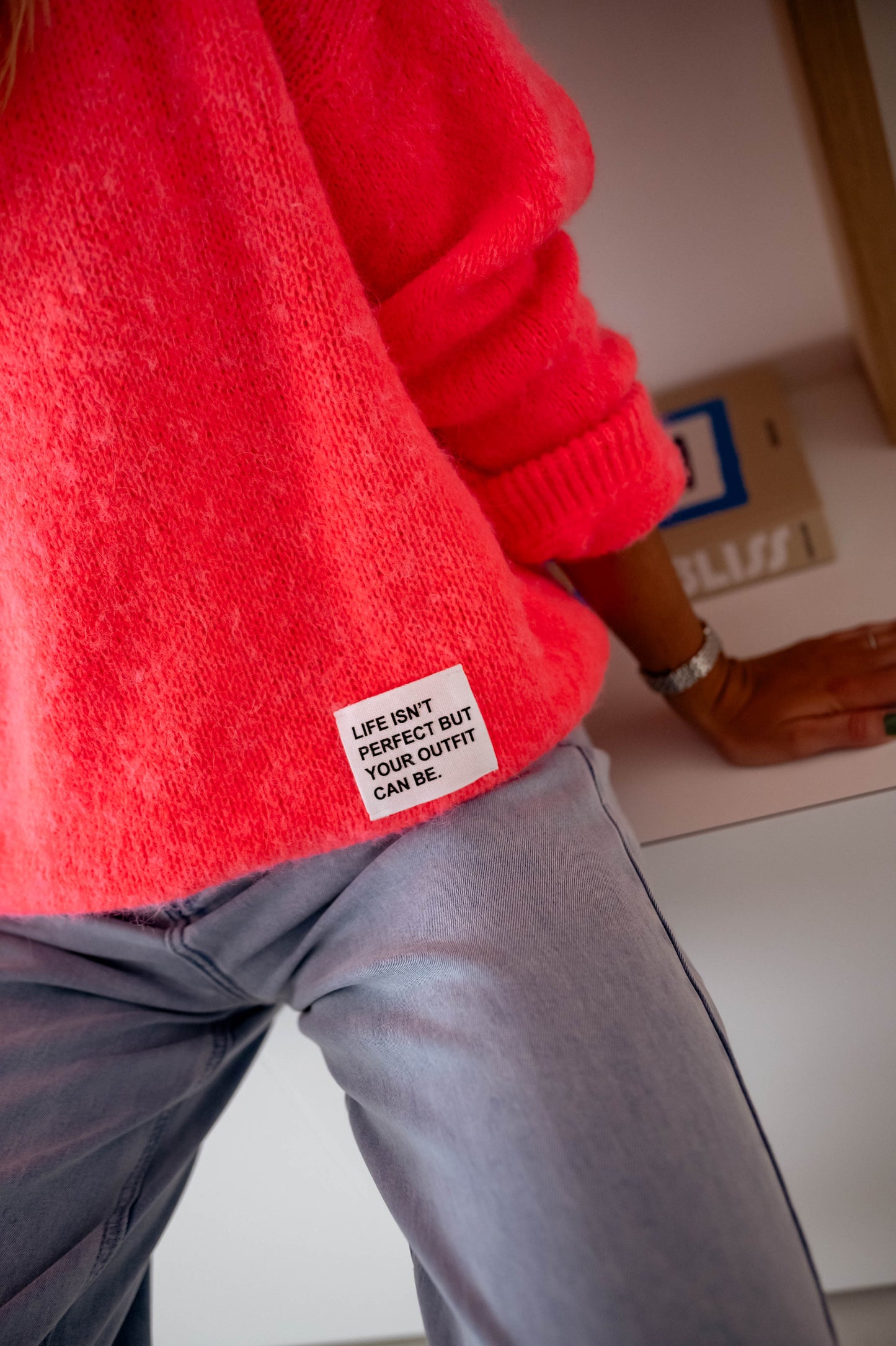Coral Life Sweater