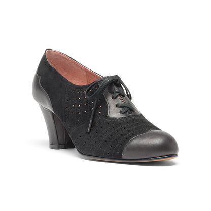 Rita Vintage Oxfords Wide (Black)