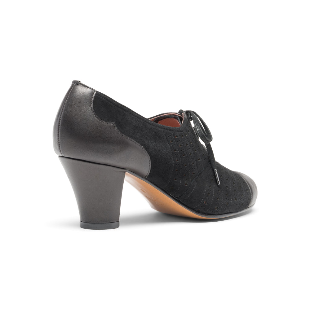 Rita Vintage Oxfords Wide (Black)